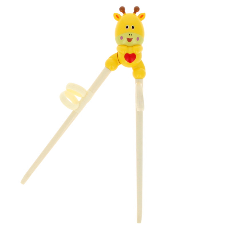 Baguettes et aide pour enfant 18cm - Girafe