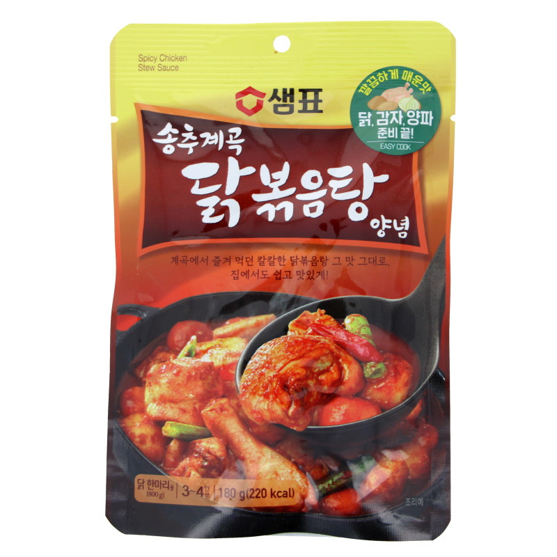 Spciy sauce from Korea - Chicken Dakdoritang 180g