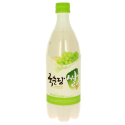 Korean wine Makgeolii - White grape 750ml