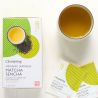 Organic matcha and sencha tea bag 36g