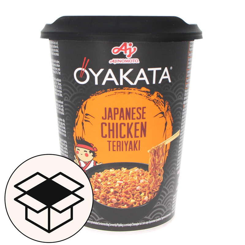 Instant Yakisoba Teriyaki Chicken Bowl 96g Pack of 8 Ajinomoto | SATSUKI