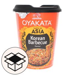 Yakisoba Barbecue coréen en bol 93g Carton de 8