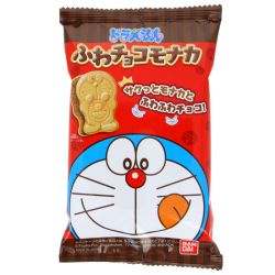 Gaufrette Doraemon fourrée au chocolat