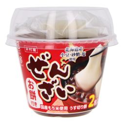 Cup sweet red bean soup & mochi 184g
