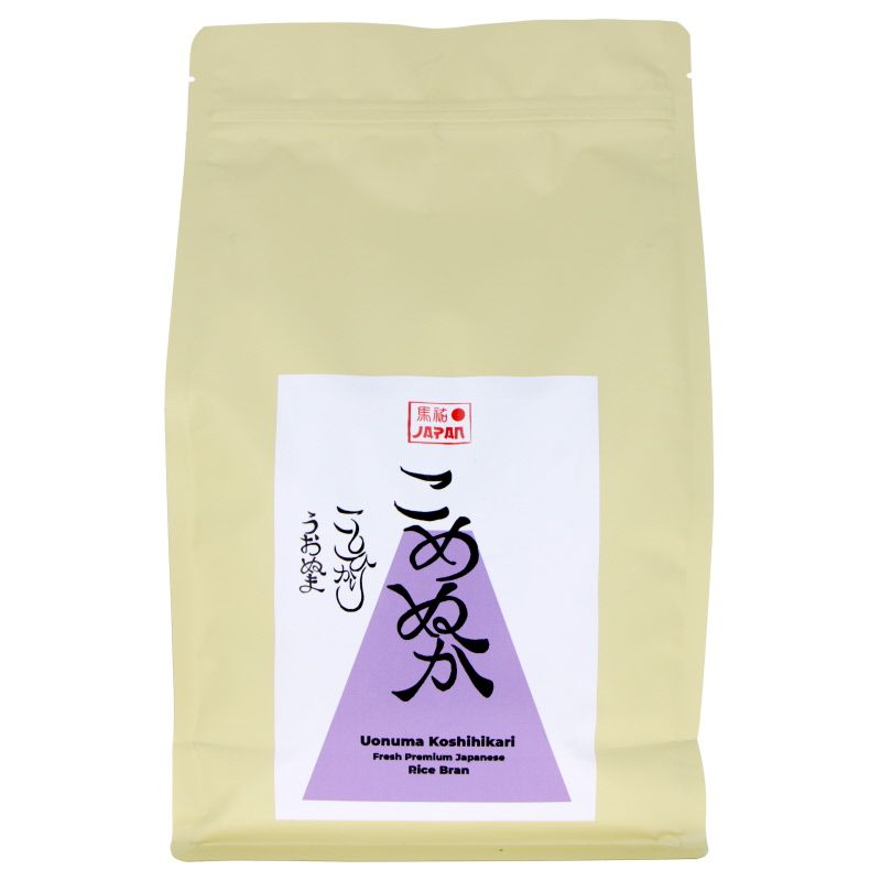 Rice bran Nuka for Nukazuke 1kg Uonuma