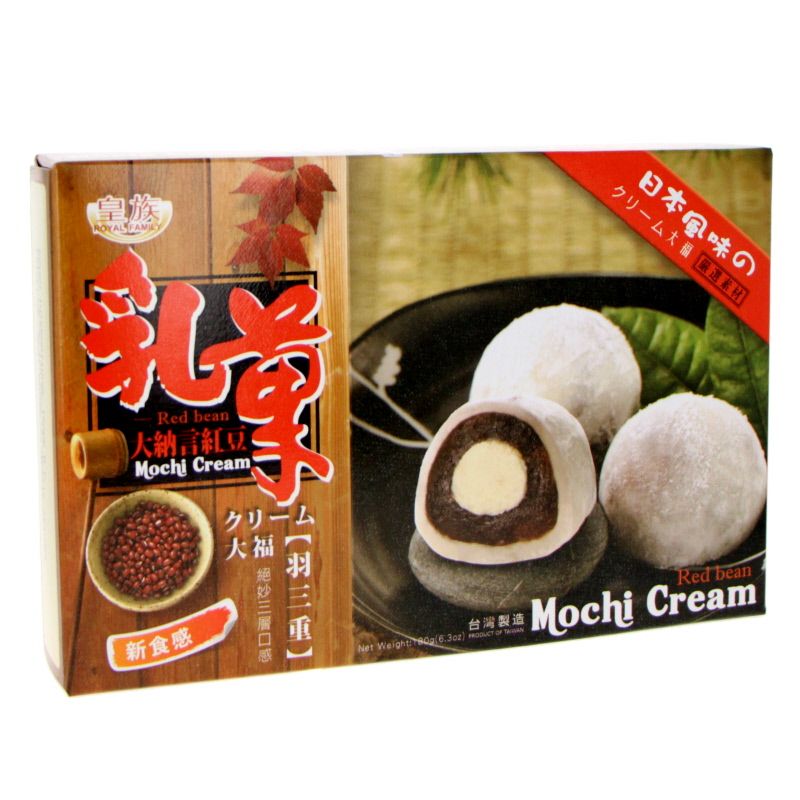 Mochi à la crème - Azuki 180g