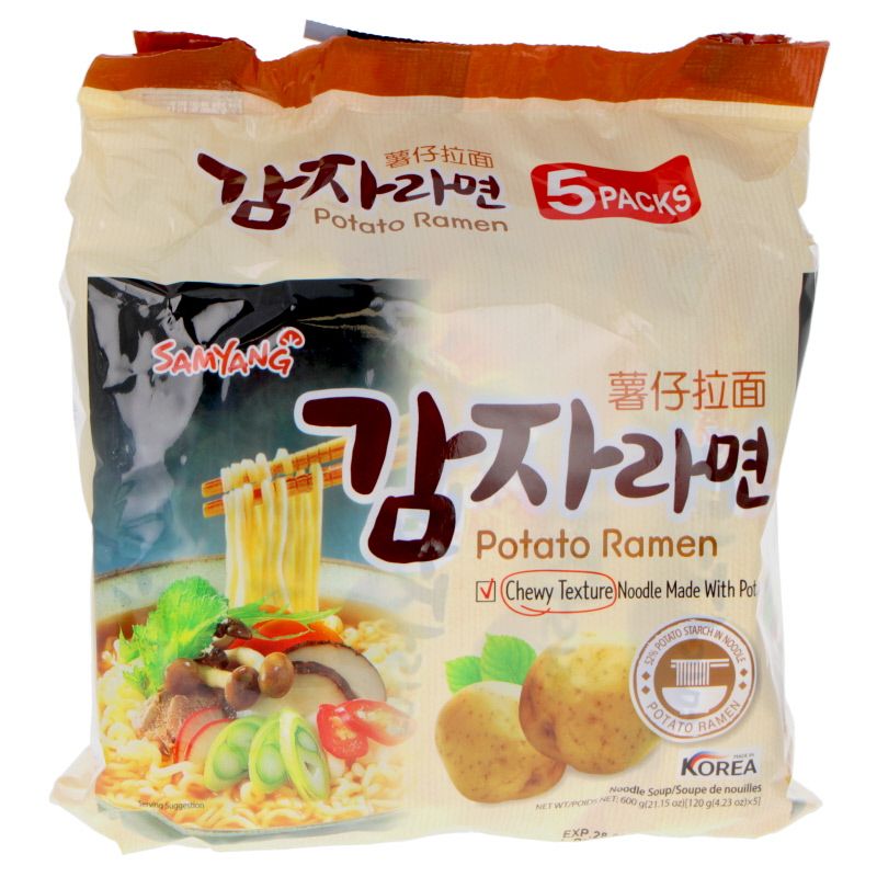 Instant potato ramen noodles 600g