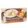 Cacao mochi with white chocolate filling - Mango 80g