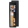 Coffret 2 p. baguettes et poses-baguettes - Geisha