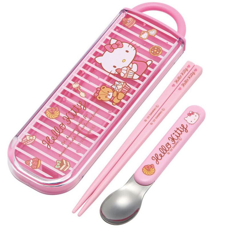 Set Hello Kitty baguettes et cuillère