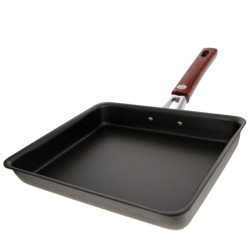 Poele carrée Tamagoyaki pan grand format 24x21cm (10)