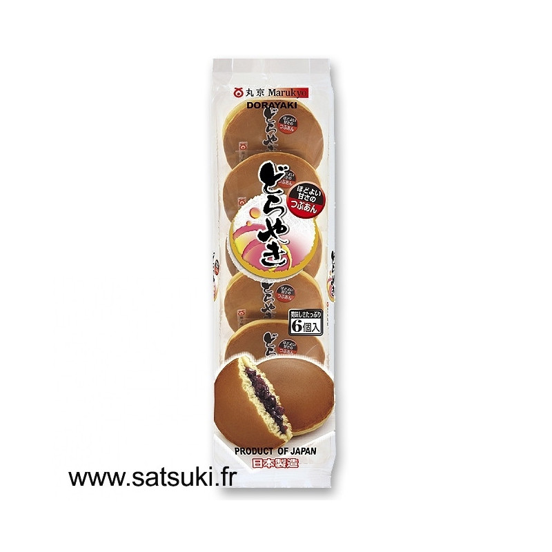 (B) Dorayaki x6 tsubuan 320g Marukyo (8)(3+1)