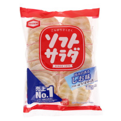 Cracker riz senbei Soft Salad 139g Kameda (12)