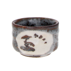 Tasse à saké - Shino gris Ø6,3cm x 4.2cm
